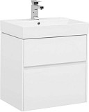 Тумба с раковиной Aquanet Бруклин 60 белый 00212596