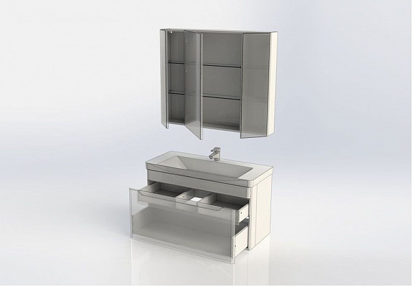 Мебель для ванной Aquanet София 105 белый 00203651