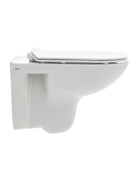 AQM2008 Унитаз подвесной AQUAme с сиденьем SoftClose, технология смыва Rimless. 530x355x360
