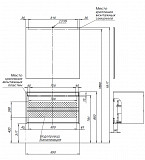Мебель для ванной Aquanet Lino 90 белый матовый 00271957