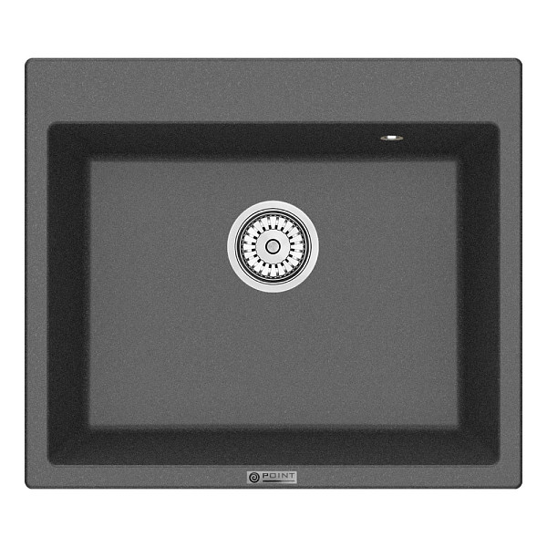 Мойка кухонная Point Бинга 60 PN3003GR, графит