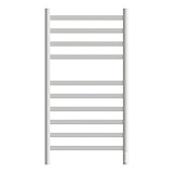 Полотенцесушитель электрический Point Селена PN16850W П10 500x1000, диммер справа, белый