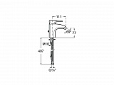 Смеситель Roca Thesis для биде 5A6150C00