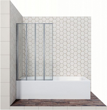 Шторка для ванны Ambassador Bath Screens 16041110L (900x1400). 1 место