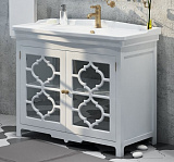 Тумба под раковину Corozo Манойр 105 белая SD-00000357