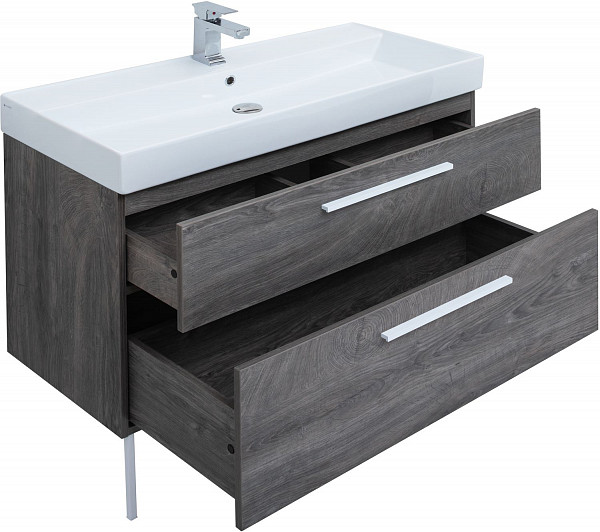 Тумба под раковину Aquanet Nova 100 дуб рошелье 00249923