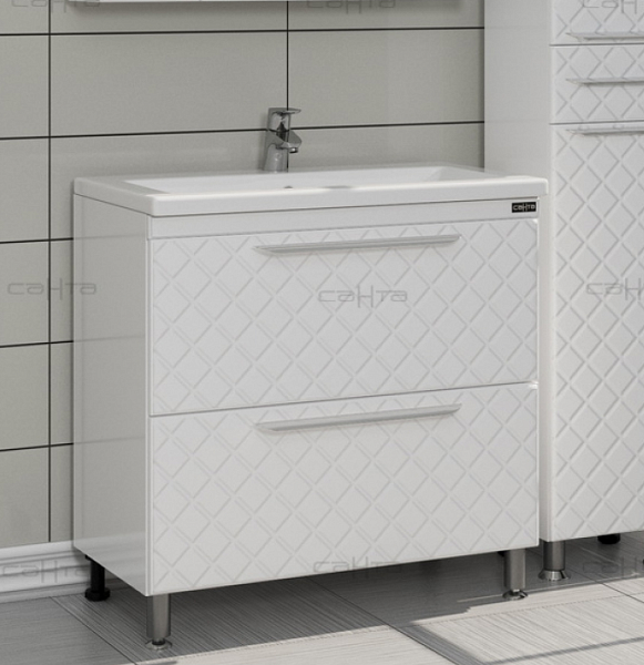 Тумба под раковину Калипсо 80 напольная Санта 217003лN