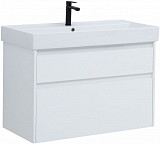 Тумба под раковину Aquanet Nova Lite 90 белый (2 ящика) 00242268