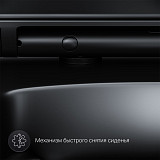 C50A1700MBSC Inspire V2.0 подвесной унитаз FlashClean с сиденьем микролифт, черн мат