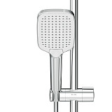 F078F400 Func, душ. система: см-ль д/душа с ТМС, душ.штанга, верхн. душ квадр., ручн.душ, хром