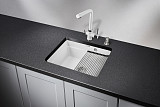 Мойка кухонная Granula прямоугольная кварц 5501U, АРКТИК