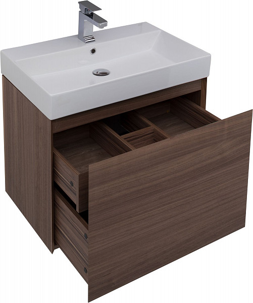 Тумба под раковину Aquanet Нью-Йорк 70 орех 00203946