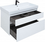 Тумба под раковину Aquanet Nova Lite 90 белый (2 ящика) 00242268