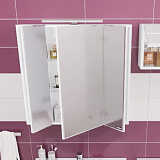 Зеркальный шкаф Стандарт 100, со светом Санта 113013