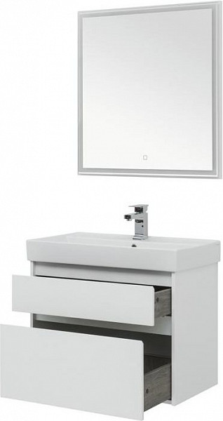 Мебель для ванной Aquanet Nova Lite 75 белый (2 ящика) 00242903